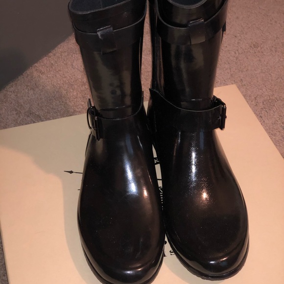 Burberry Biker Rubber Boots - Picture 8 of 14
